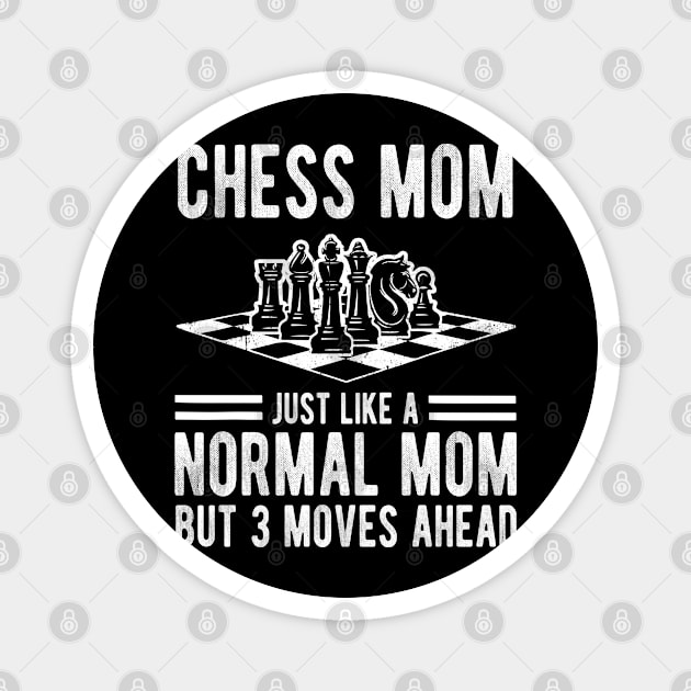 Chess Mom Magnet by LEGO